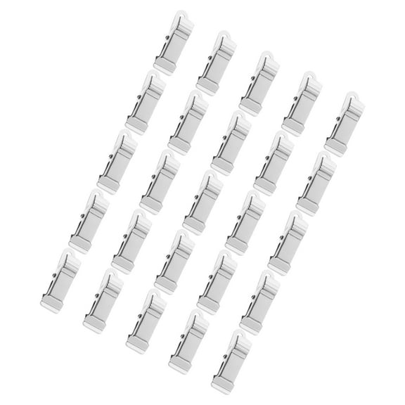 FOMIYES Small Clips For Photos 25Pcs Metal Hanging Memo Fixing Messages Wall Decorative Iron 4.00X1.30X1.00In
