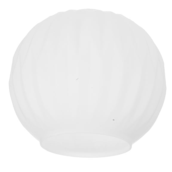 FOMIYES Round Glass Lamp Shade Soft Light Diffusion for Indoor Decor