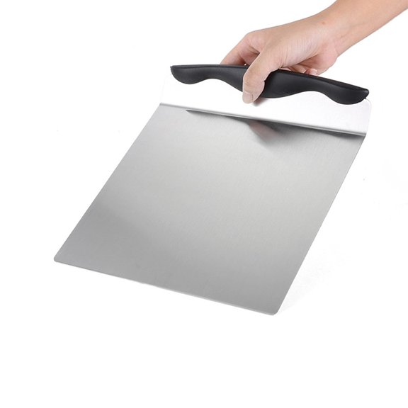FOMIYES Stainless Steel Bread Paddle for Kitchen Safe Pizza and Bread Transfer