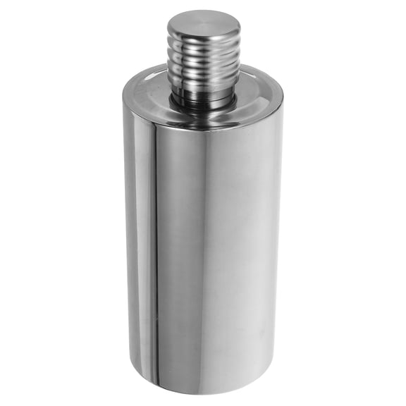 FOMIYES Home Use Stainless Steel Liquor Flask Round Tube Design Silver