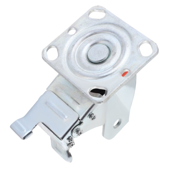 FOMIYES Steel Swivel Caster Bracket with Brake for Heavy Object Support and Smooth Rotating Wheel Function