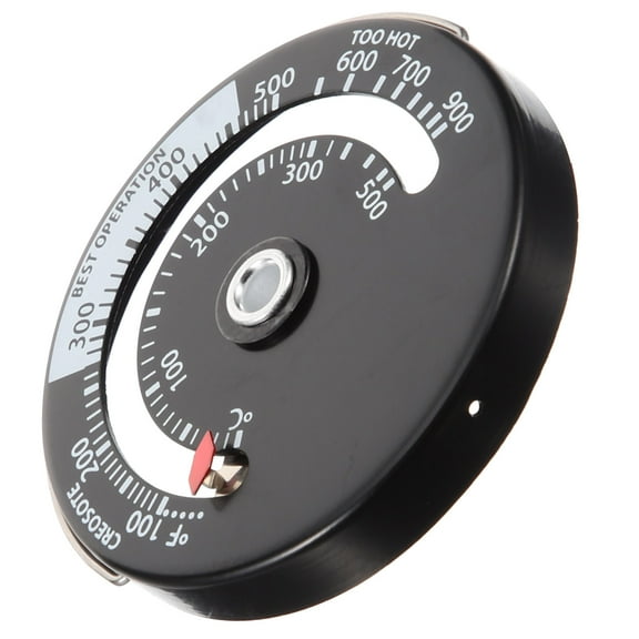 FOMIYES Stove Hygrometer Thermometer Hygrometer Iron Material Indoor Temperature Humidity Monitor 1Pack 2.4X2.4X0.3In