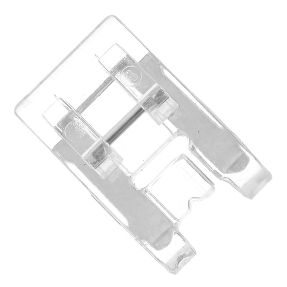FOMIYES Straight Stitch Presser Foot Transparent Plastic Metal Material Fits Babylock Viking