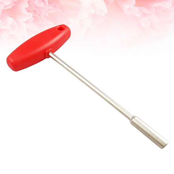 FOMIYES T Shape Sleeve Wrench Red Wire Adjust Tool for Bike High Strength Steel