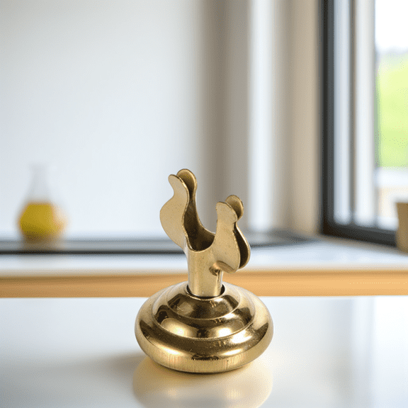 FOMIYES Golden Stainless Steel Note Holder for Table Cards and Photo Stand Clip for Home Decor