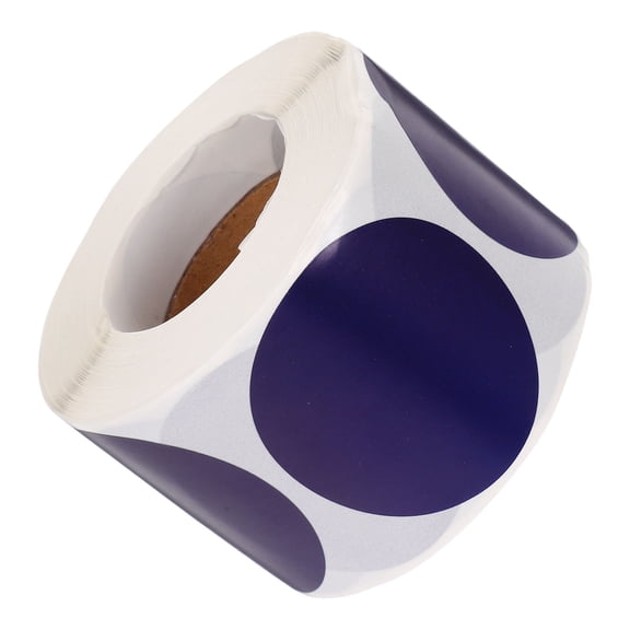 FOMIYES Tag Stickers Circular Red Dots Color Labels Nail Colored Circle Office