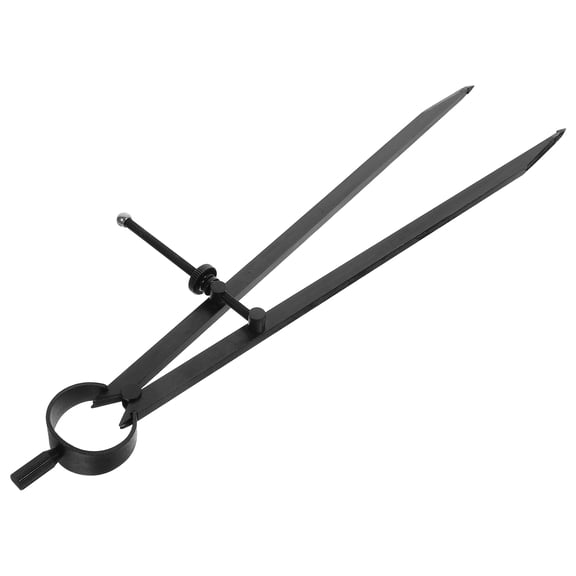 FOMIYES Black Scribing Compass for Woodworking and Metal Marking