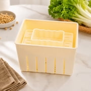 FOMIYES Tofu Press Mould PP Lightweight for Homemade Tofu Easy Pressing and Storage