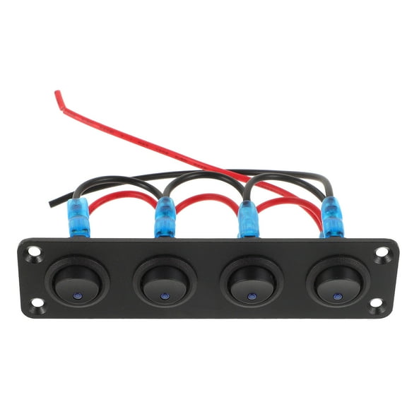 FOMIYES Toggle Panel for Car, Marine, Boat, and RV - , Performance Control Panel