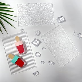 FOMIYES Clear Acrylic Photography Prop with 3D Texture for Photo Backdrops and Studio Photo Shoots