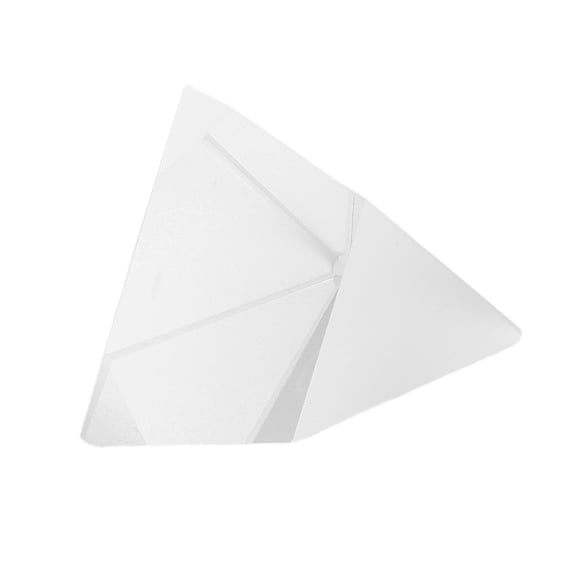 FOMIYES Transparent Optical Glass Prism for Physics Teaching and Science Classroom Supplies