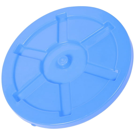 FOMIYES Trash Can Protector 1Pack Plastic Cover for Garbage Bin Round