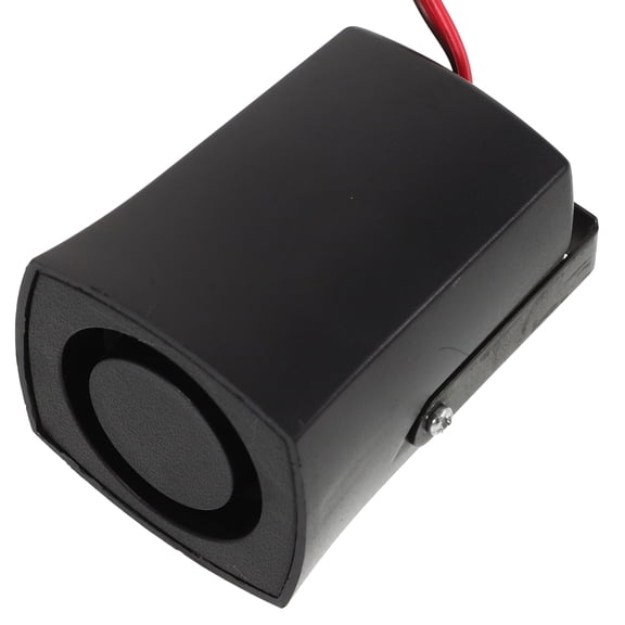 FOMIYES Car Alarm Siren Reverse Beeper Backup Alarm for Vehicle 12V Black