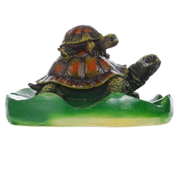 FOMIYES Turtle Sculpture Floating Pond Float Decoration Indoor Outdoor Use 1Pack