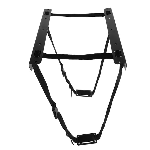 FOMIYES Desktop Chassis Hanging Tray Black Heavy Duty Clamp for Under Desk Tower Mount