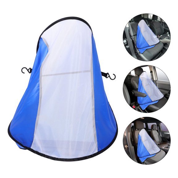 FOMIYES Universal Blue Car Sunshade with Uv Protection Breathable Design for Vehicle Glare Shield