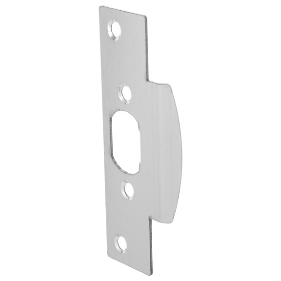FOMIYES Universal Stainless Steel Door Lock Insert Plate with Reinforced Latch Guide for Home Use