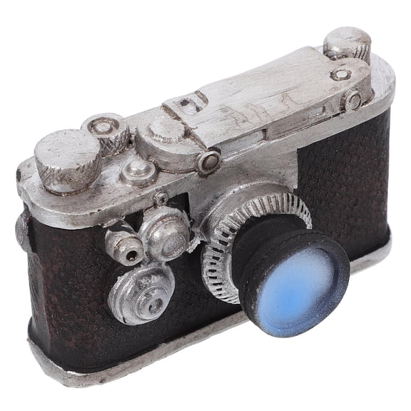 FOMIYES Retro Camera for Decor Black Resin 1Pcs