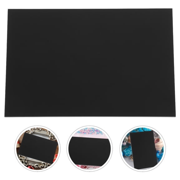 FOMIYES Clear Acrylic Craft Plate Sheet 100x150mm for Display, Crafting, Art Projects and Model Making