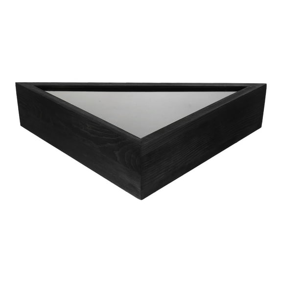 FOMIYES Wall Mount Display Case 1Piece Wood Flag Container for Various Decor Settings