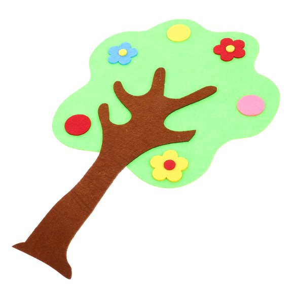 FOMIYES Wall Tree Stickers with Fall Themed Bulletin Board Borders for Classroom Use