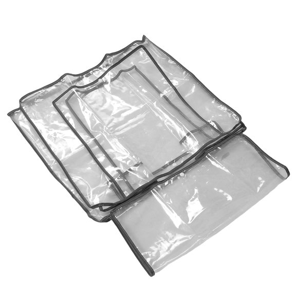FOMIYES Waterproof Transparent Dog Crate Jacket with High Visibility Material for Comfortable Crate Use