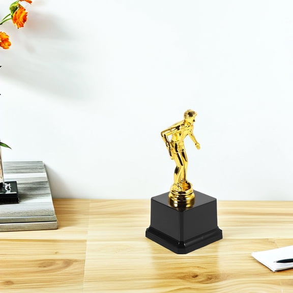 FOMIYES Wear Resistant Plastic Trophy Decor for Table Tennis Competition Winners