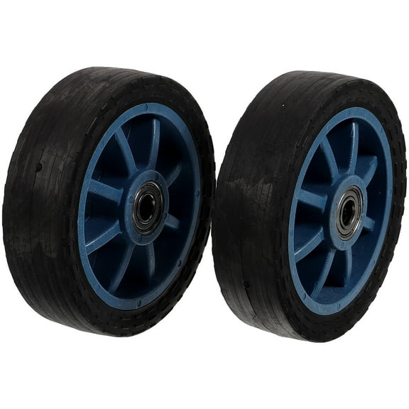 FOMIYES Wheelchair Caster Wheels Universal Cart Casters 2Pcs Durable Non Wobble 5.11x5.11x1.38in