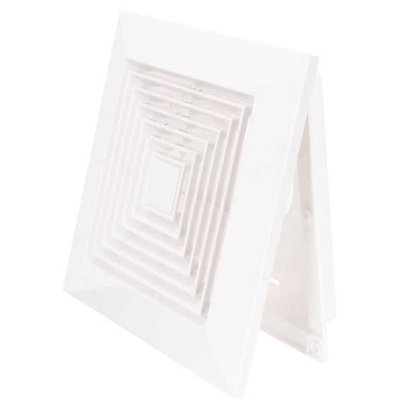 FOMIYES Durable Plastic Ceiling Register Grille White for Bathroom and Kitchen Ventilation