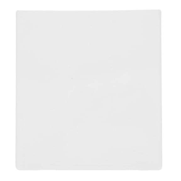 FOMIYES White Disc Storage Box with Insertable Pages for Scratch Protection and Multiple Uses