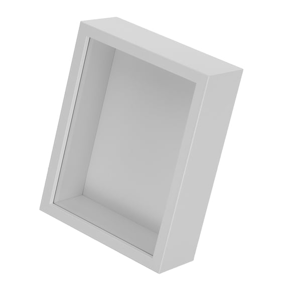 FOMIYES White Insect Shadow Box for Butterfly Specimens with Easy Access and Elegant Craftsmanship