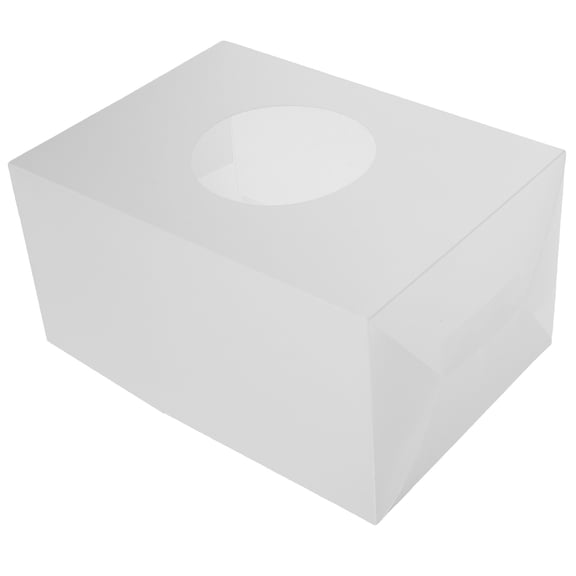 FOMIYES Portable White Party Ballot Box Sturdy Multi Purpose Storage Container