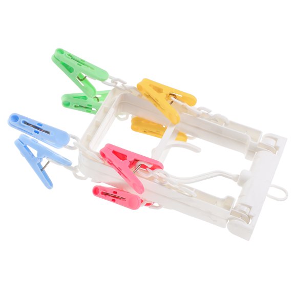 FOMIYES Windproof Sock Hanger with 360 Degree Rotatable Clips for Efficient Drying