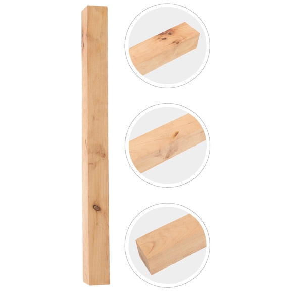 FOMIYES Natural Wood Craft Stick, Beige Bracelet Beads for Jewelry Making, Necklace Supplies, 1 Piece