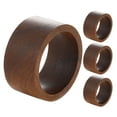 thumbnail image 1 of FOMIYES Wooden Napkin Rings in Assorted Colors for Elegant Table Decor and Everyday Use 4 Pieces, 1 of 8