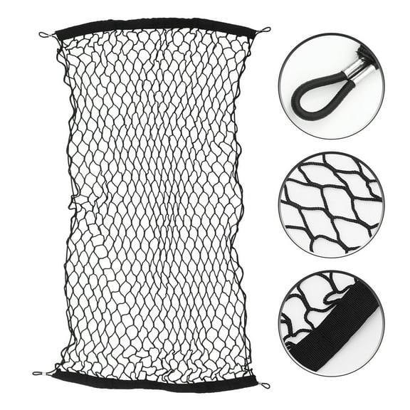 FOMIYES Worgeous 1 Set Car Mesh Organizer for Vehicle Cargo Trunk Storage Truck Bed Net Container