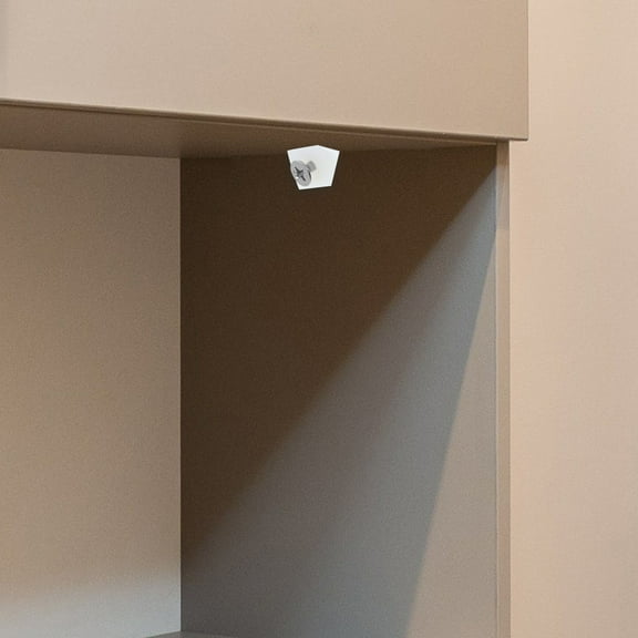 FOMIYES Worgeous 50pcs Drawer Supports Fixing Wedges Replacement Mending Wedges for Sagging Drawers Parts Screws Included