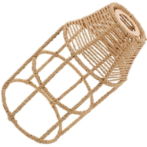 FOMIYES Khaki Woven Lampshade Paper Rope for Home Use Diffuse Lighting