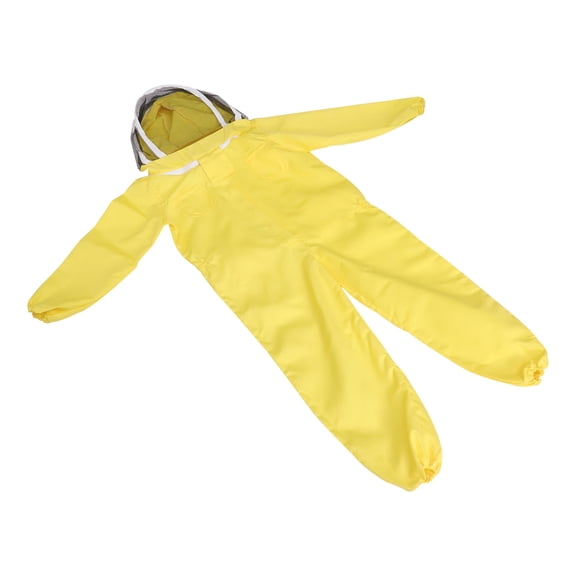 FOMIYES Yellow Beekeeping Protective Suit Cotton Fabric Comfortable and Durable