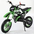 thumbnail image 1 of Fona Dirt Bike,a Gift for Kids Mini Bike with 6-12,49cc 2-Stroke within 25mph,Triple Safety,Green, 1 of 7