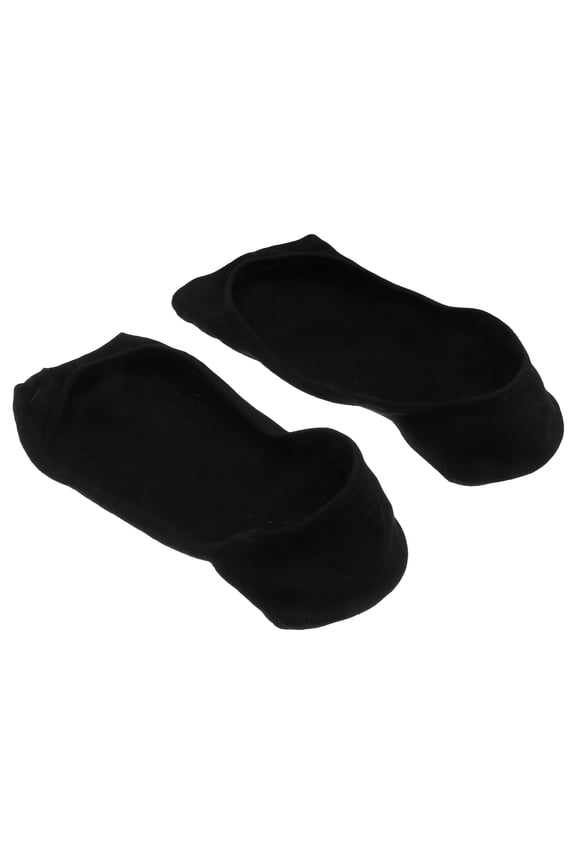 1 Pair Barefoot Socks Black Comfortable Breathable Elastic Soft for Women Summer Yoga