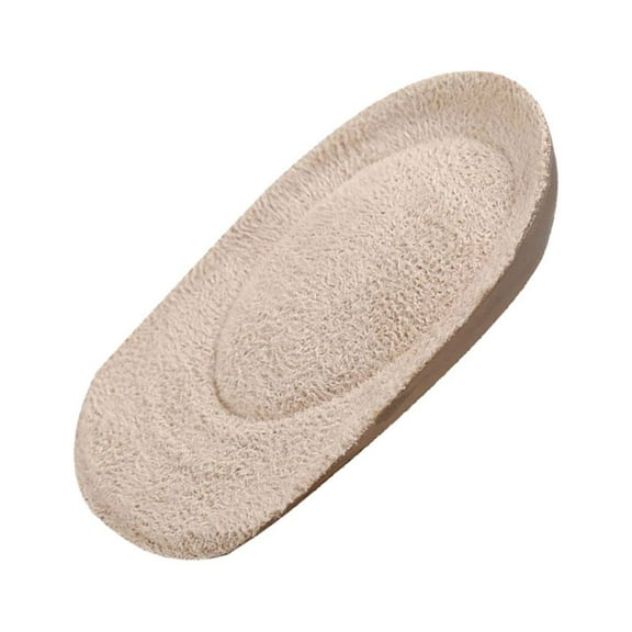 FONDOTIN 1 Pair Girls Insoles with Sandal Pads Inserts and Adjust Lift Heel Pads Khaki Color Gel Material