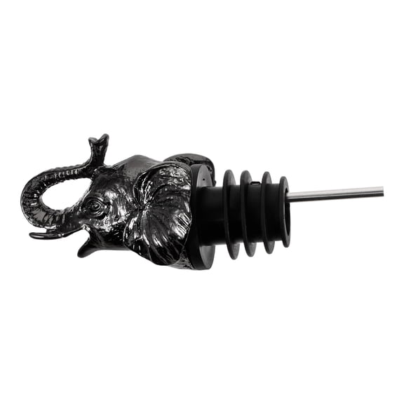 FONDOTIN Stainless Steel Spirit Bottle Pourer Animal Head Shaped Wine Bottle Spout 1Pcs