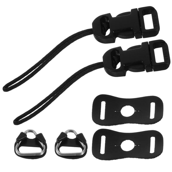 FONDOTIN 1 Set Camera Strap Quick Release Buckles Black ABS For Comfortable Protection Photographers