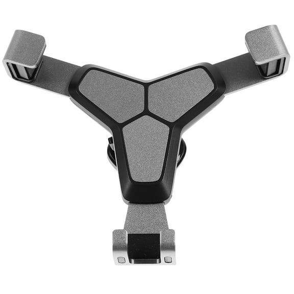 FONDOTIN Compact Grey Car Phone Mount with Sensor and 360 Degree Rotation for Secure Hands-Free Use