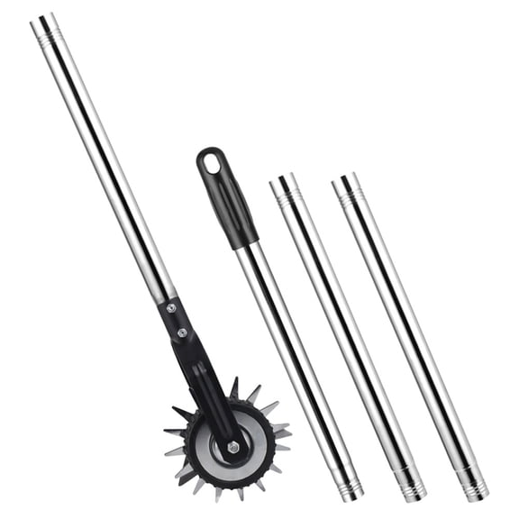 FONDOTIN 1 Set Hand Operated Lawn Edger with Rubber Handle for Gardeners Outdoor Use