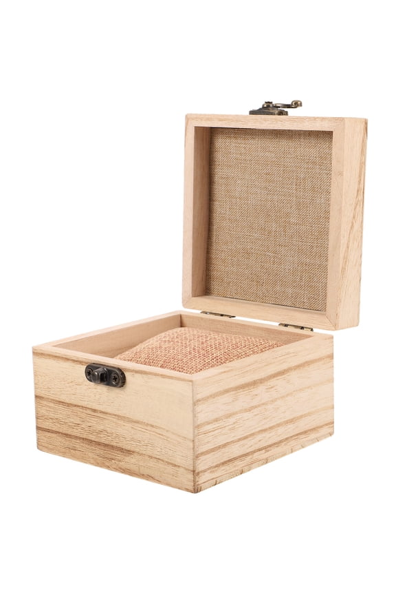 Single Watch Box For Men Jewelry Box Wooden Khaki 1 Set Organizer