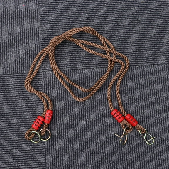 FONDOTIN 1 Set Swing Rope 1.8m Adjustable PE for Tree Beam and Playground Accessories