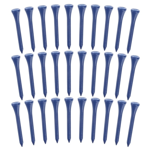 FONDOTIN 100PCS Set Practice Tees in Blue for Depth and Golfing