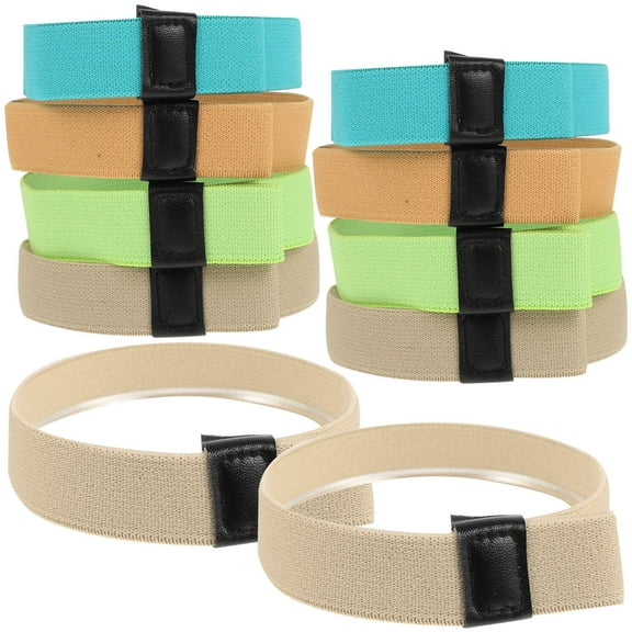 FONDOTIN Elastic Fixing Straps Straps Polyester 10Pcs 4.72X0.86X0.20in